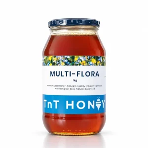 Multi Flora Honey Jar Studio Shot